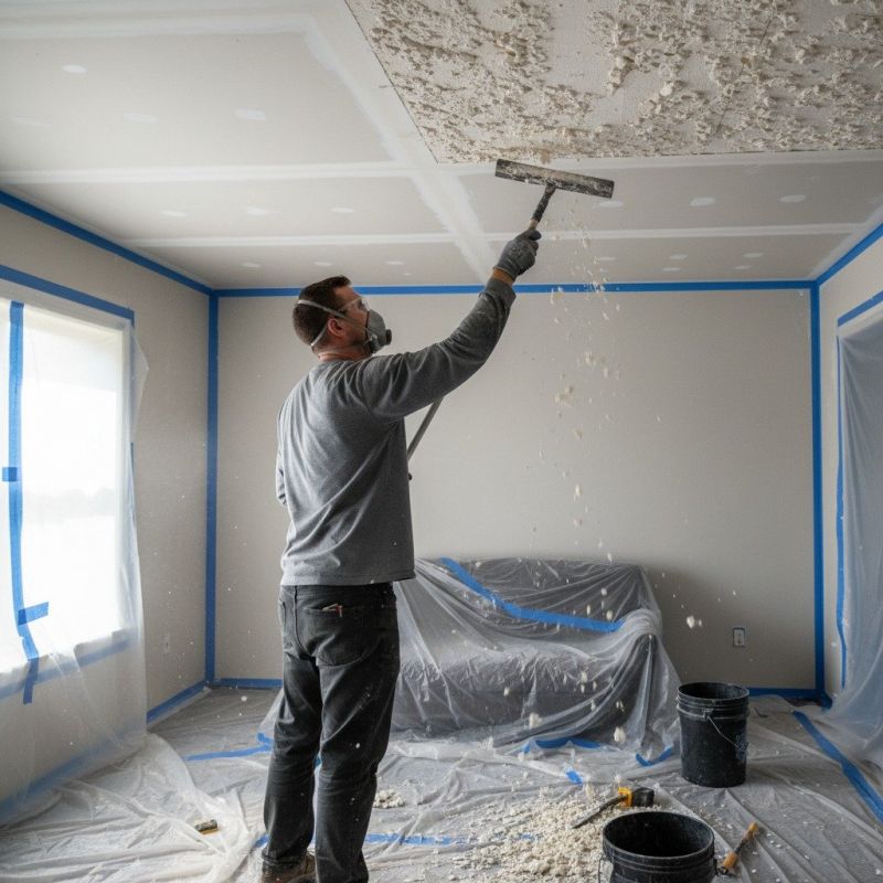 Ceiling Texture Removal Service